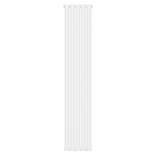 300 mm x 1600 mm, weißer vertikaler Designer-Doppelsäulenheizkörper, 3291 BTU