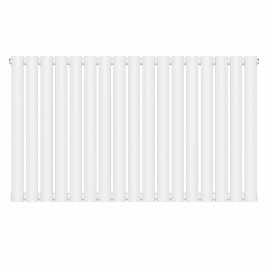 1020 mm x 600 mm, weißer horizontaler Designer-Einzelsäulenheizkörper, 2370 BTU