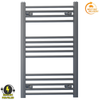 Radiateur sèche-serviettes électrique gris anthracite de 400 mm de large et 800 mm de haut