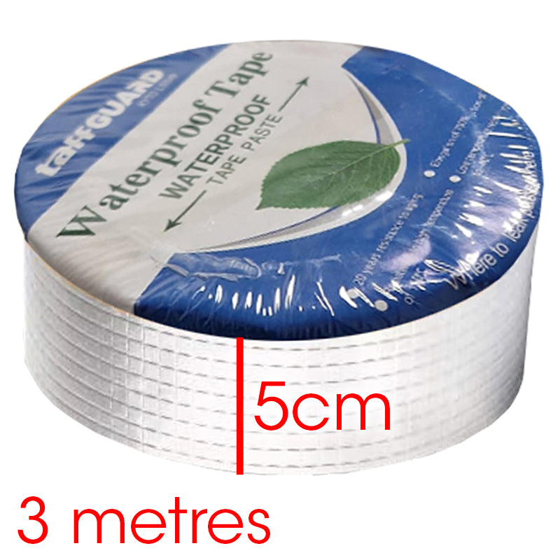 Mega Waterproof Tape Paste Leak Roof Pipe Repair Tape Adhesive Sealant UK