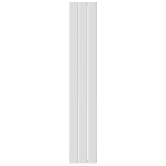 Vertical Aluminium Radiator 1800 x 305mm – White Double Panel – Model Mira