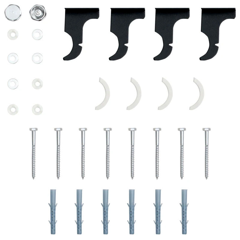 660mm x 600mm Black Designer Horizontal Single Column Radiator, 1535 BTU