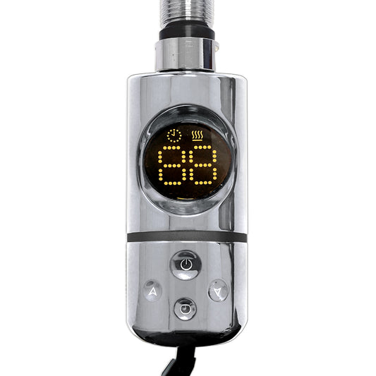 Sèche-serviettes thermostatique de type AF avec élément chauffant électrique à immersion en chrome