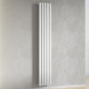 Radiateur vertical simple colonne blanc design 300 mm x 1 600 mm, 1 695 BTU
