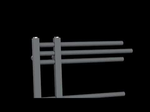 500 x 900mm Sydney Anthracite Electric Heated Towel Rail Radiator Flat Ladder Pre Filled Bathroom Heater