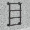 Charlotte - Traditional Heated Towel Rail Radiator - 500 x 750mm - Anthracite Grey