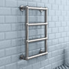 Charlotte- Traditional Heated Towel Rail Radiator - 500 x 750mm - Chrome