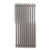 460 x 1000mm Impulse - Stainless Steel Brushed Chrome Designer Towel Rail Radiator