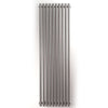 460 x 2000mm Impulse - Stainless Steel Brushed Chrome Designer Towel Rail Radiator