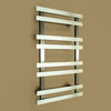 500mm x 840mm Daisy nr08 - Stainless Steel Brushed Chrome Designer Towel Rail Radiator