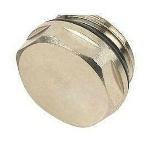 Manuelle Chrom-Heizkörper-Abdeckstopfenventile, 15 mm