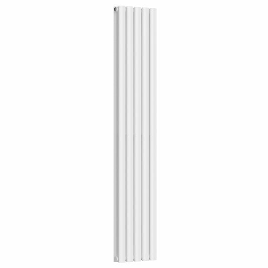 300 mm x 1600 mm, weißer vertikaler Designer-Doppelsäulenheizkörper, 3291 BTU 
