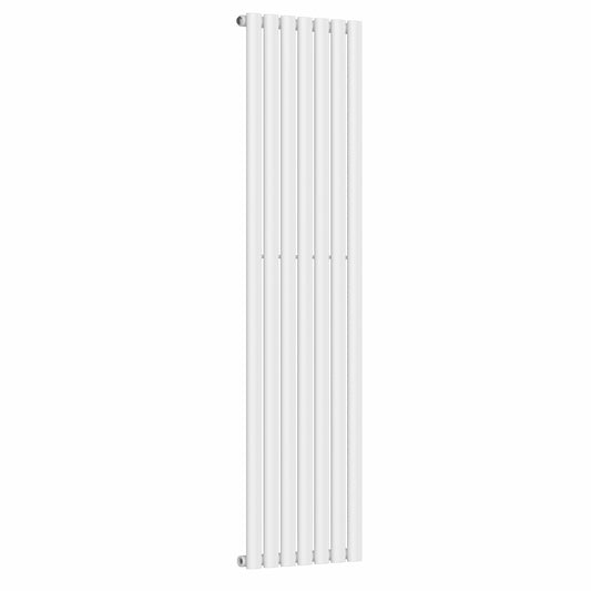 420 x 1600mm White Vertical Single Column Radiator – 2373 BTU 
