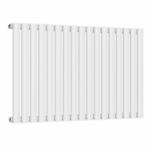 1020 mm x 600 mm, weißer horizontaler Designer-Einzelsäulenheizkörper, 2370 BTU 