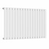 Radiateur horizontal simple colonne blanc design 1 020 mm x 600 mm, 2 370 BTU