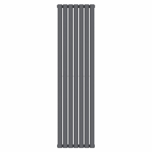 420 x 1600mm Anthracite Grey Vertical Double Column Radiator – 4607 BTU 