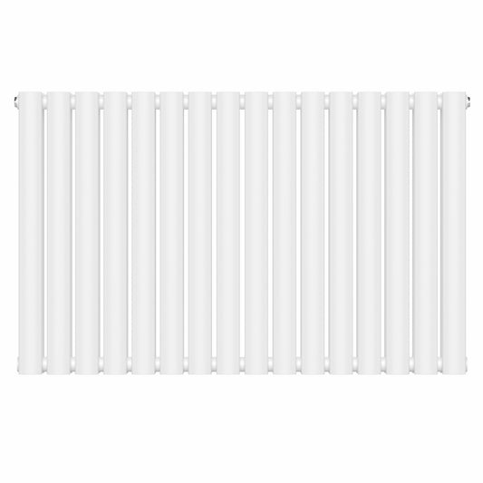 960 mm x 600 mm, weißer horizontaler Designer-Doppelsäulenheizkörper, 4147 BTU 