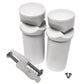Towel Radiator Wall Brackets Pair – Universal Mounting Kit Chrome Black White Anthracite 19–25mm UK 