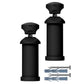 Towel Radiator Wall Brackets Pair – Universal Mounting Kit Chrome Black White Anthracite 19–25mm UK 