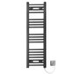 30 100 Matt Black Towel Rail Radiator Heated Warmer Wide High Electric Pre Filled Standard Manual Element 