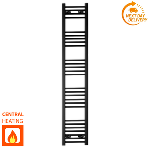 black towel radiators fixing kit