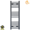 Radiateur sèche-serviettes électrique gris anthracite de 300 mm de large et 900 mm de haut