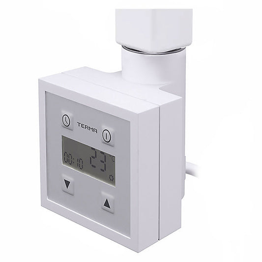 KTX3 Programmierbarer Handtuchhalter Heizung Elektrisches Element Timer Controller Weiß 