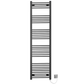 45 180 Matt Black Towel Rail Radiator Heated Warmer Wide High Electric Pre Filled Standard Manual Element 67ce9c8d 78c6 4109 976e 73cd8ca99702 