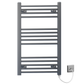 450 mm breit – 800 mm hoch, anthrazitgrau, elektrischer Handtuchheizkörper 