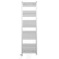 Dual Fuel 550 x 1700mm Straight Chrome  Heated Towel Rail Radiator- (incl. Valves + Electric Heating Kit)