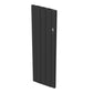 498 x 1600mm Smart Wifi Electric Panel Radiator - 1500W Black Vertical Aluminium 