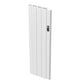 498 x 1600mm Smart Wifi Electric Panel Radiator - 1500W White Vertical Aluminium 