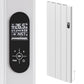 498 x 1600mm Smart Wifi Electric Panel Radiator - 1500W White Vertical Aluminium 