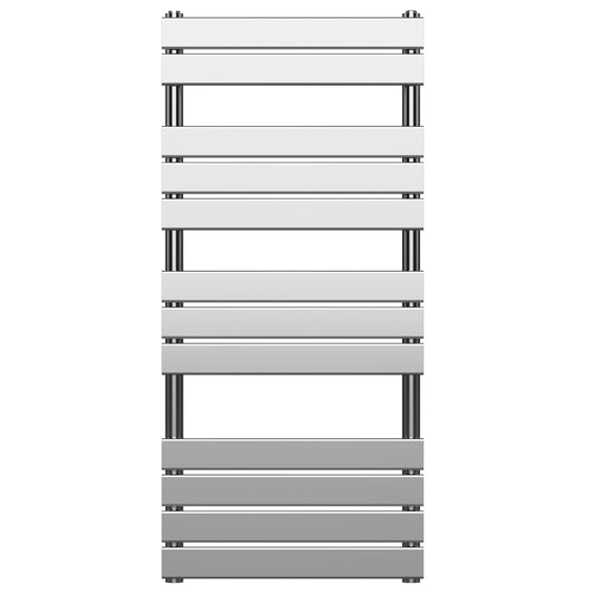 500 x 1200mm Chrome Heated Towel Rail Radiator – Flat Panel Designer 1,644 BTU Central Heating UK 