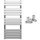 Radiator + Straight Valves
