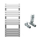 Radiator + TRV Straight Valves