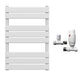 Radiator + TRV Straight Valves