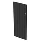 608 x 1600mm Smart Wifi Electric Panel Radiator - 2000W Black Vertical Aluminium 
