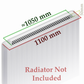 MyHomeware Radiator Booster / Heat Diverter - For Single Radiators 