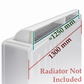 MyHomeware Radiator Booster / Heat Diverter – For Double Radiators 