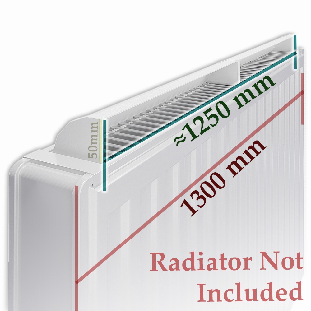  MyHomeware Radiator Booster / Heat Diverter - For Single Radiators