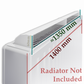 MyHomeware Radiator Booster / Heat Diverter – For Double Radiators 