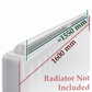 MyHomeware Radiator Booster / Heat Diverter - For Single Radiators 