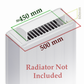 MyHomeware Radiator Booster / Heat Diverter – For Double Radiators 