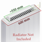 MyHomeware Radiator Booster / Heat Diverter - For Single Radiators 