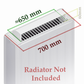 MyHomeware Radiator Booster / Heat Diverter – For Double Radiators 