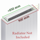 MyHomeware Radiator Booster / Heat Diverter – For Double Radiators 