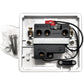 Bathroom Socket - Fused Spur Connection Unit - 13A - White Standard 