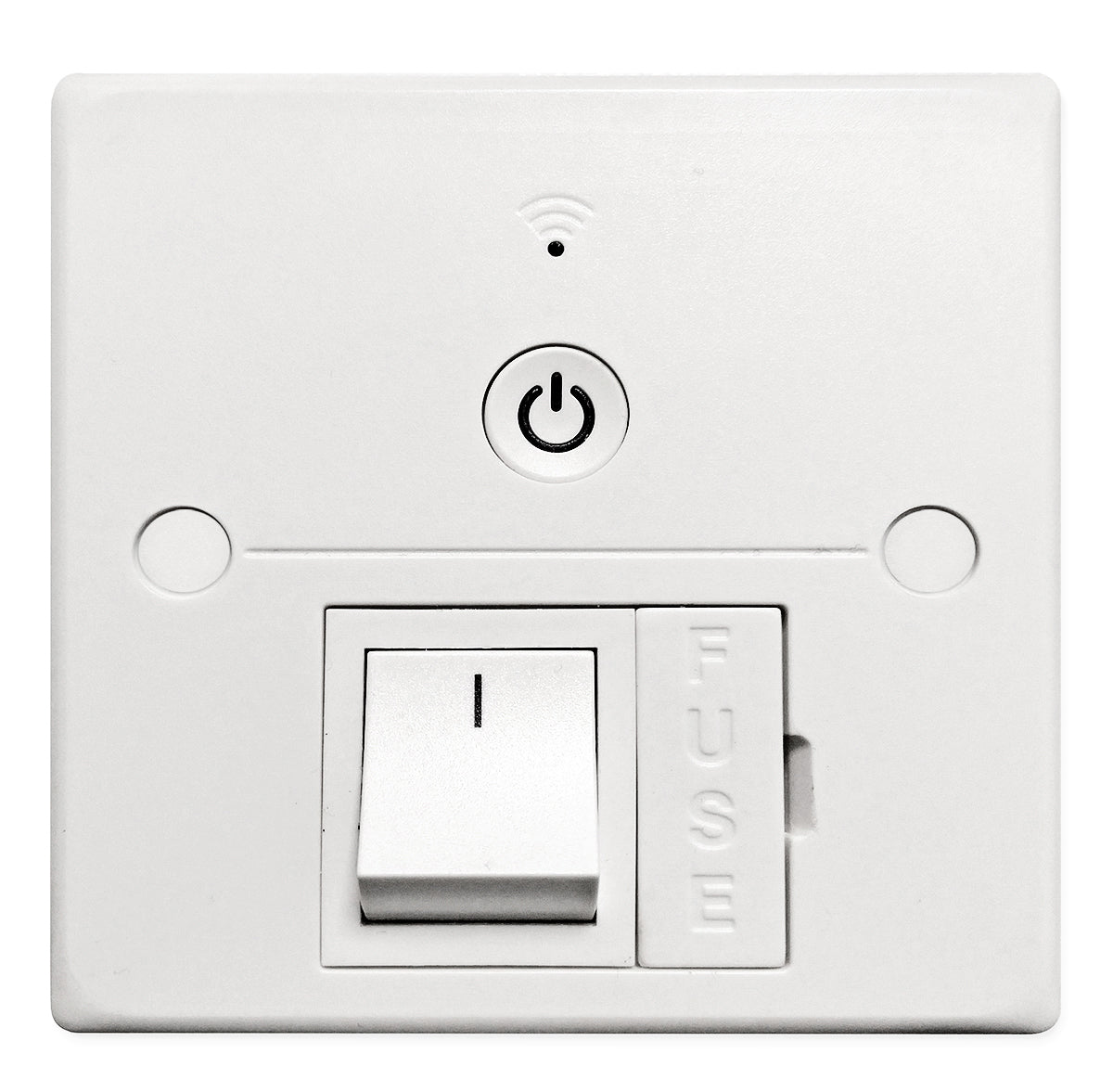 WiFi Fused Spur Connection Unit - 13A - White - Switch ON/OFF - Mobile App