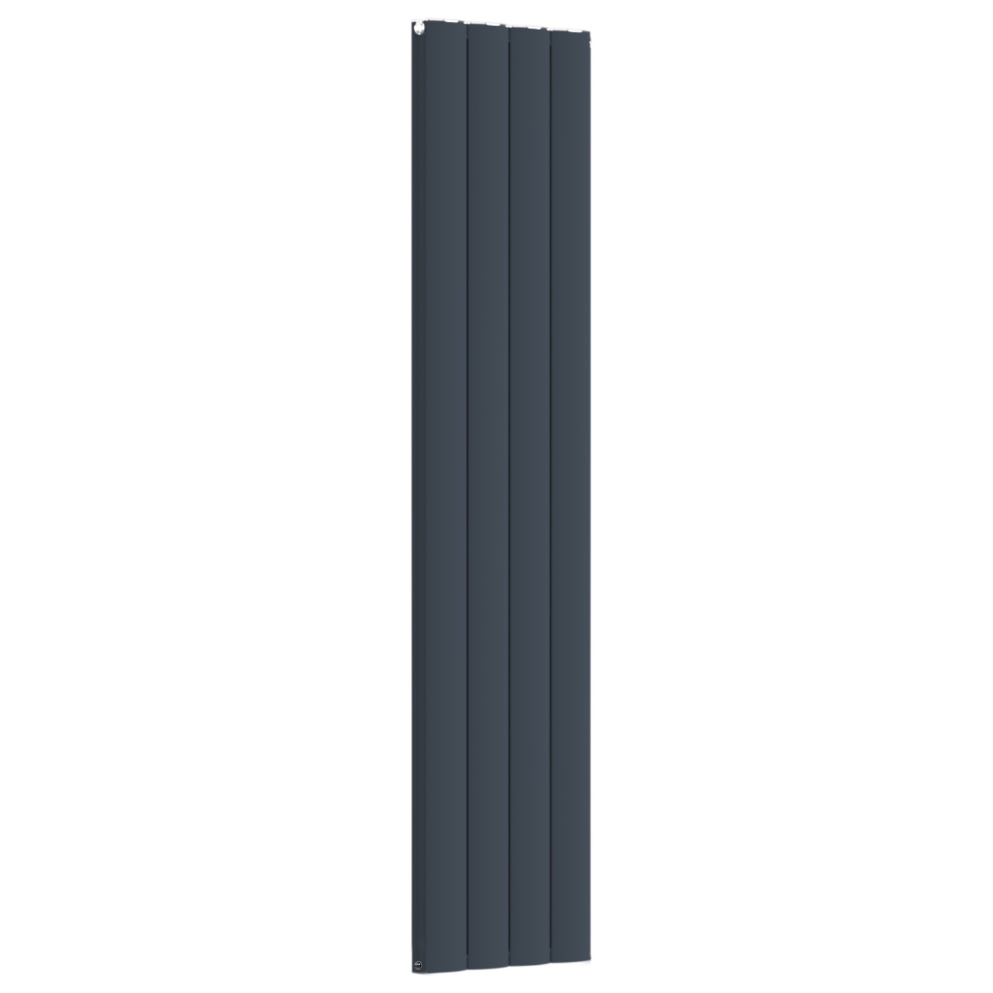  Vertical Aluminium Radiator 1800 x 407mm – Anthracite Grey Double Panel – Model Diva